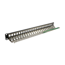 Empty Patch Panel 24 port. with 24 keystones Jack UTP CAT6 Toolless (TL01-KPPi)