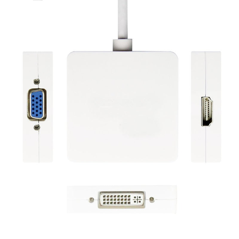 Display Port to HDMI+VGA+DVI 3in1 (DP201)