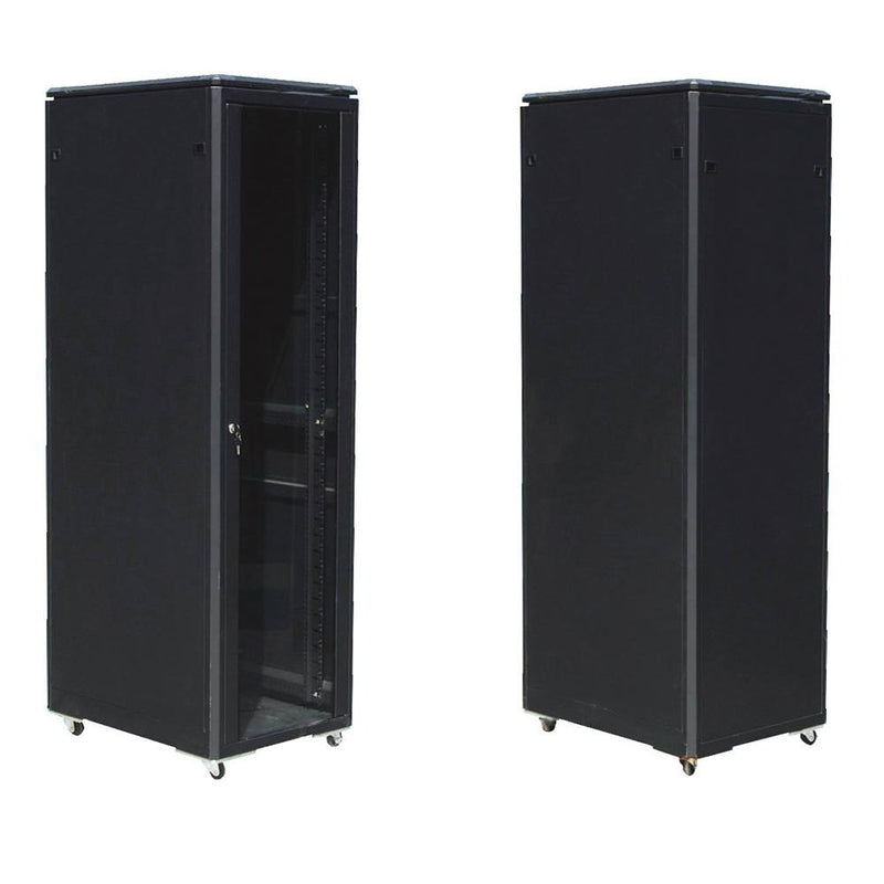 EussoNet 27U Front Glass-Rear Metal-W600*D800 Server Cabinet EU-EJS6827-GM