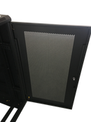 EussoNet 18U Server Cabinet Front Glass - Rear Perforated EU-EJS6818-GP