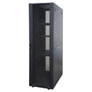 EussoNet 42U - W600*D1000 - Front Glass - Rear Perforated Server Cabinet EU-EJS6042-GP